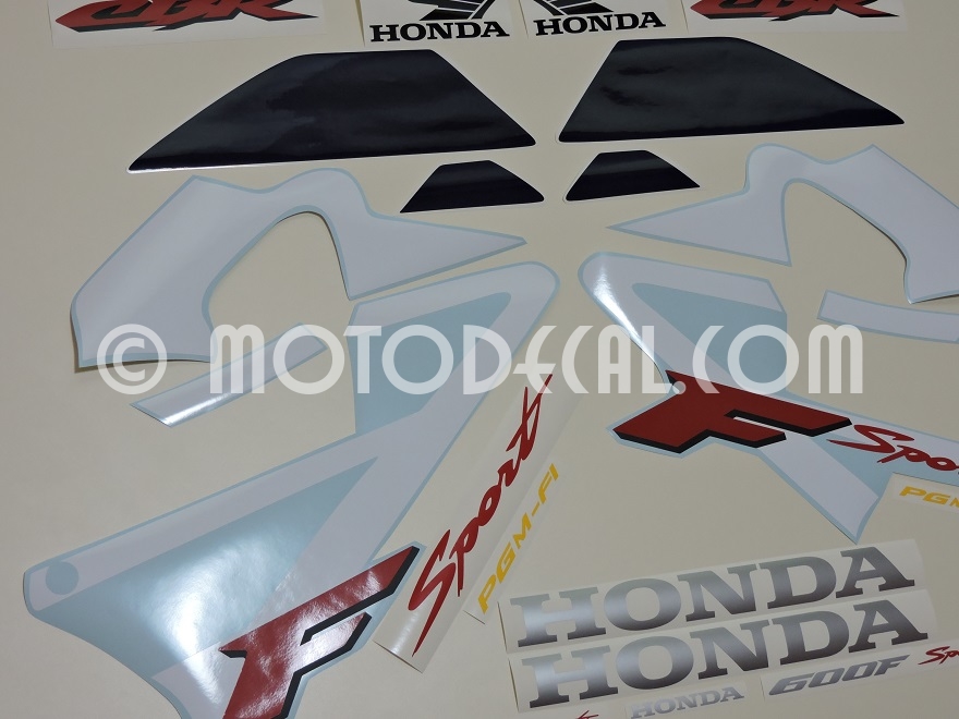 Honda cbr 600 f sport decals #6