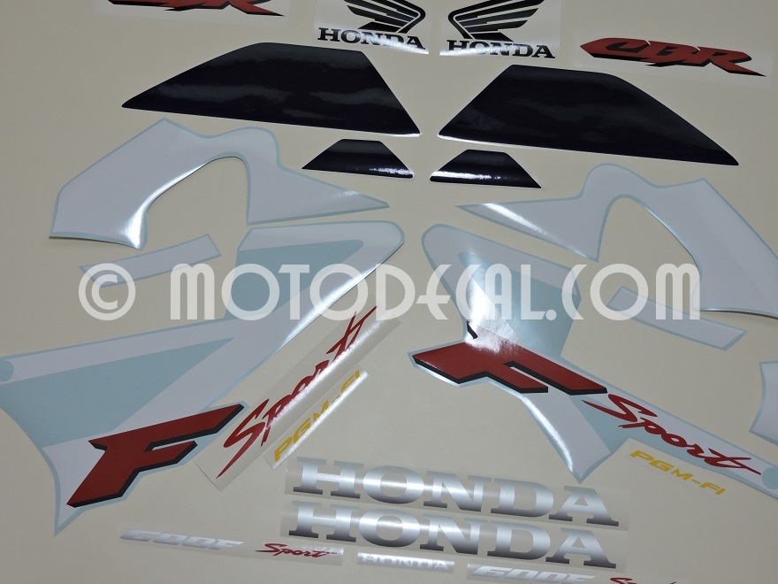 Honda cbr 600 f sport decals #2