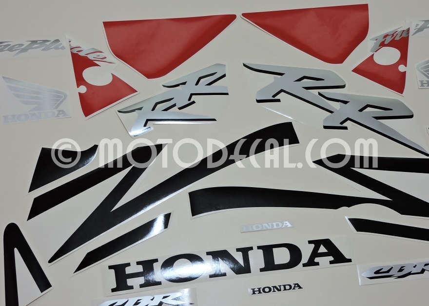 Honda cbr 954rr decals #6