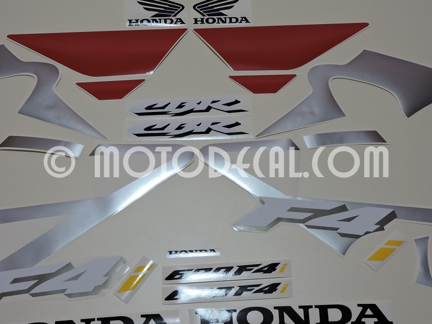 Honda cbr 600 decal kit