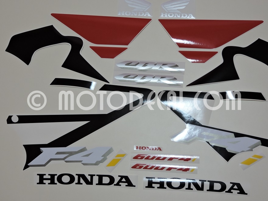 Honda cbr f4i decals