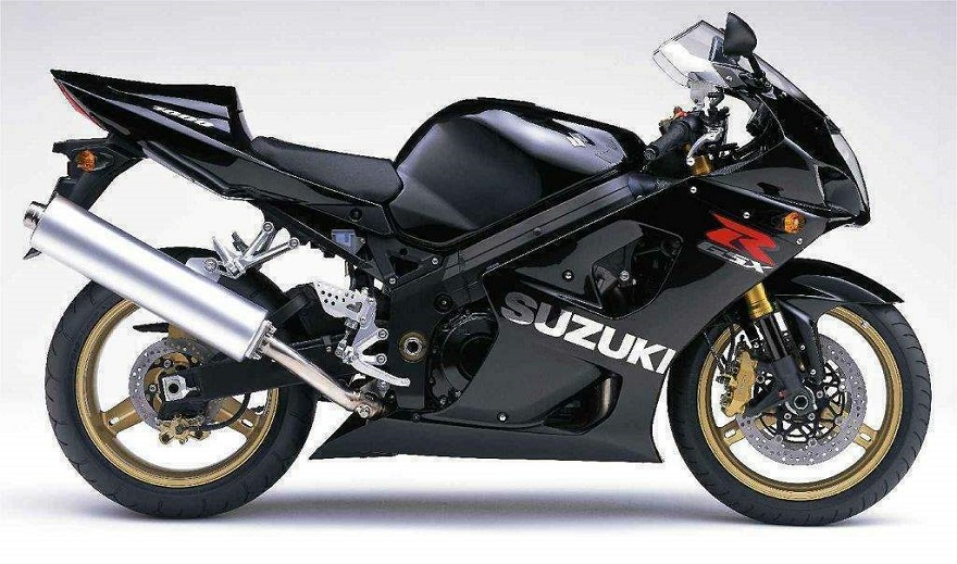 Suzuki Gsx R 1000 04 Black Decal Kit By Motodecal Com