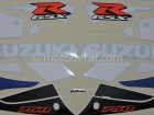 SUZUKI GSX-R 750 2001 BLUE WHITE DECAL KIT
