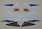 SUZUKI GSX-R 750 2001 BLUE WHITE DECAL KIT