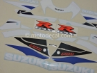 SUZUKI GSX-R 750 2003 BLUE WHITE DECAL KIT