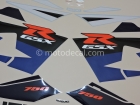 SUZUKI GSX-R 750 2004 BLUE WHITE DECAL KIT