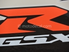 SUZUKI GSX-R 750 2004 BLUE WHITE DECAL KIT