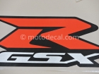 SUZUKI GSX-R 1000 2005 BLUE WHITE DECAL KIT