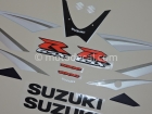 SUZUKI GSX-R 1000 2005 BLUE WHITE DECAL KIT