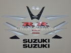 SUZUKI GSX-R 1000 2005 BLUE WHITE DECAL KIT