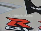 SUZUKI GSX-R 1000 2005 BLUE WHITE DECAL KIT