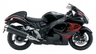 SUZUKI GSX 1300R HAYABUSA 2010 BLACK DECAL KIT