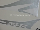 SUZUKI GSX 1300R HAYABUSA 2010 WHITE DECAL KIT