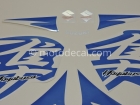 SUZUKI GSX 1300R HAYABUSA 2010 BLUE DECAL KIT