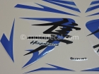 SUZUKI GSX 1300R HAYABUSA 2009 WHITE DECAL KIT