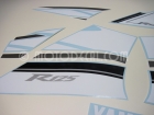YAMAHA YZF-R125 2009 BLUE DECAL KIT