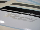 YAMAHA YZF-R125 2009 BLUE DECAL KIT