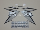 SUZUKI GSX-R 1000 2008 WHITE DECAL KIT