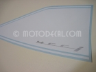 YAMAHA YZF-R1 2009 BLUE DECAL KIT