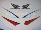 HONDA CBR 600RR 2009 RED WHITE DECAL KIT