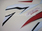 HONDA CBR 600RR 2009 RED WHITE DECAL KIT