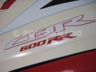HONDA CBR 600RR 2009 RED WHITE DECAL KIT