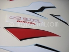 HONDA CBR 600RR 2009 RED WHITE DECAL KIT