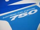 SUZUKI GSX-R 750 1998 BLUE WHITE DECAL KIT