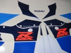 SUZUKI GSX-R 750 1998 BLUE WHITE DECAL KIT