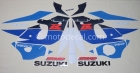 SUZUKI GSX-R 750 1998 BLUE WHITE DECAL KIT