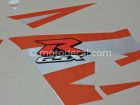 SUZUKI GSX-R 600 2004 BLACK DECAL KIT