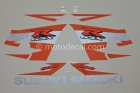 SUZUKI GSX-R 600 2004 BLACK DECAL KIT
