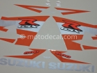 SUZUKI GSX-R 600 2004 BLACK DECAL KIT