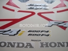 HONDA CBR 600 F4i 2001 RED DECAL KIT