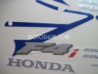 HONDA CBR 600 F4i 2006 BLUE DECAL KIT