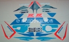 SUZUKI GSX-R 750 1997 BLUE WHITE DECAL KIT