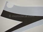 SUZUKI GSX-R 750 2007 GREY DECAL KIT