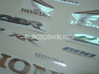 HONDA CBR 600RR 2008 BLACK DECAL KIT