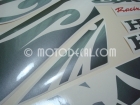 HONDA CBR 600RR 2005 BLACK TRIBAL DECAL KIT