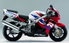 HONDA CBR 900RR 1997 WHITE RED BLACK DECAL KIT