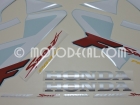 HONDA CBR 600 F SPORT 2002 WHITE NAVY BLUE DECAL KIT