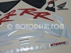 HONDA CBR 954RR 2003 WHITE BLUE DECAL KIT
