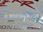 HONDA CBR 954RR 2003 WHITE BLUE DECAL KIT