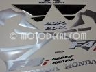 HONDA CBR 600 F4i 2001 SILVER BLACK DECAL KIT