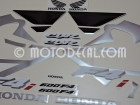 HONDA CBR 600 F4i 2001 SILVER BLACK DECAL KIT
