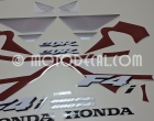 HONDA CBR 600 F4i 2005 RED SILVER DECAL KIT