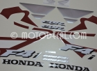 HONDA CBR 600 F4i 2005 RED SILVER DECAL KIT