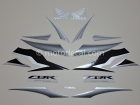 HONDA CBR 600RR 2009 BLACK DECAL KIT