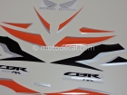 HONDA CBR 600RR 2010 ORANGE BLACK DECAL KIT