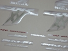 HONDA CBR 1100XX 2002-2004 BLUE DECAL KIT